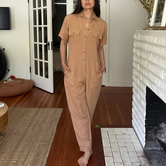 Pants - OZMA of California Painter's Jumpsuit, XS